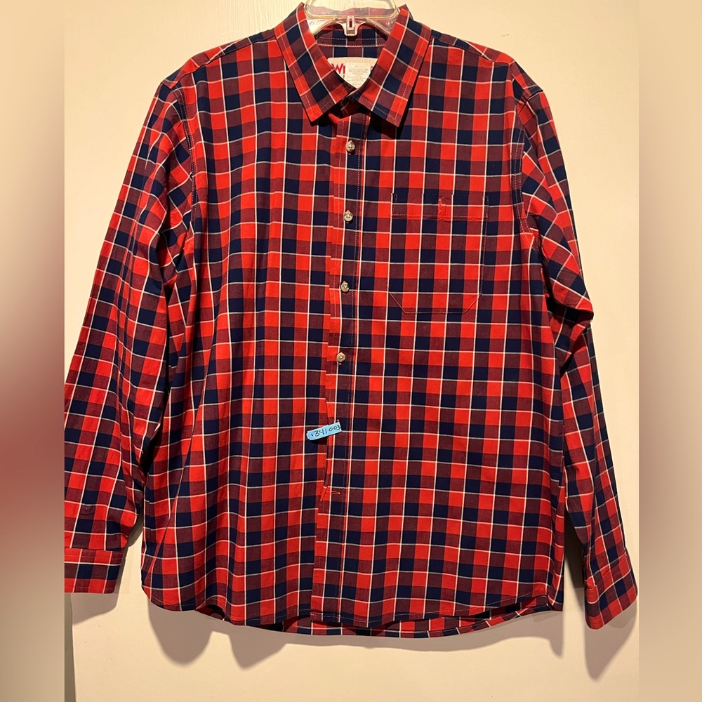 Wrangler pearl snap shirt